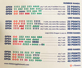 2024 Mah Jongg Card(standard print edition)