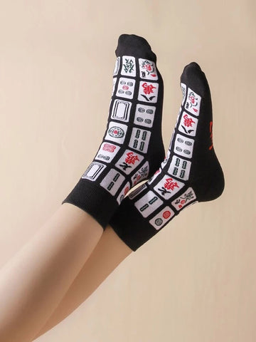 Mah Jongg Socks